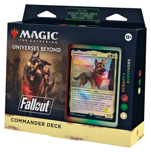 MTG - Universes Beyond: Fallout - Commander Deck - Scrappy Survivors