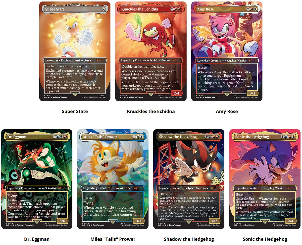 401 Games Canada - Secret Lair Drop Series - Secret Lair x Sonic: Friends & Foes 401 Games Canada - Secret Lair Drop Series - Secret Lair x Sonic: Friends & Foes