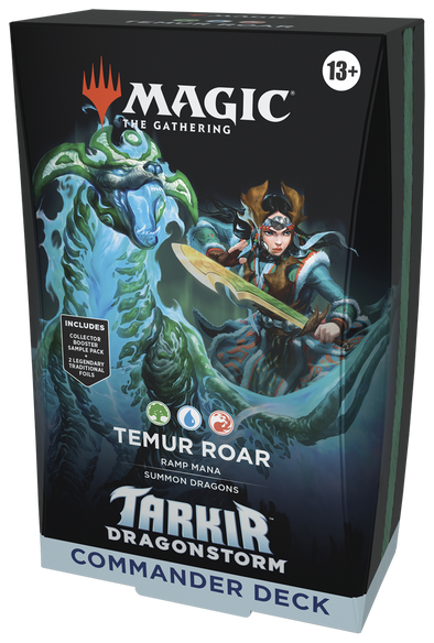 401 Games Canada - MTG - Tarkir: Dragonstorm - Commander Deck - Temur Roar 401 Games Canada - MTG - Tarkir: Dragonstorm - Commander Deck - Temur Roar