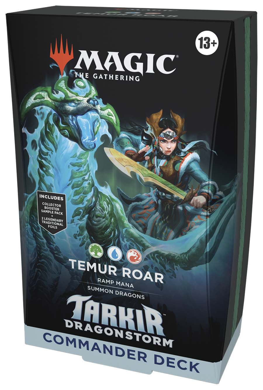 401 Games Canada - MTG - Tarkir: Dragonstorm - Commander Deck - Temur Roar 401 Games Canada - MTG - Tarkir: Dragonstorm - Commander Deck - Temur Roar