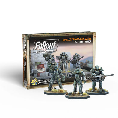 Fallout: Wasteland Warfare - Brotherhood of Steel - T-45 Heavy Armor