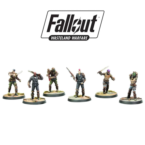 Fallout: Wasteland Warfare - Raiders - Scavvers and Psychos