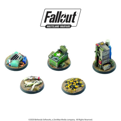 Fallout: Wasteland Warfare - Terrain Expansion - Objective Markers 2