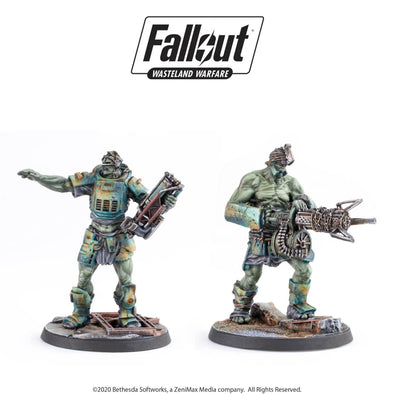 Fallout: Wasteland Warfare - Super Mutants - Overlord and Fist