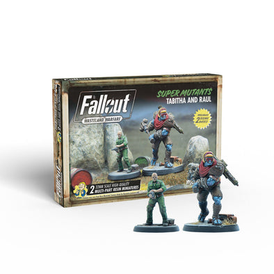 Fallout: Wasteland Warfare - Super Mutants - Tabitha and Raul