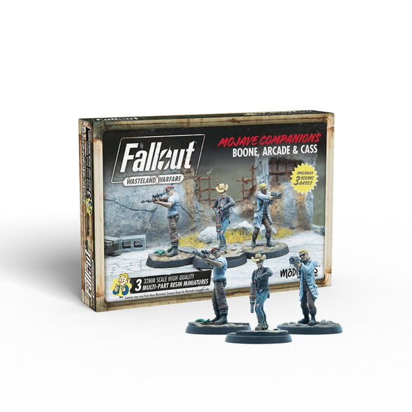 Fallout: Wasteland Warfare - Mojave Companions - Boone, Arcade & Cass