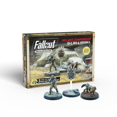 Fallout: Wasteland Warfare - Mojave Companions - ED-E, Rex & Veronica