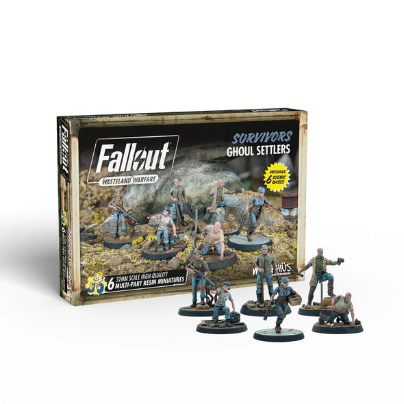 Fallout: Wasteland Warfare - Survivors - Ghoul Settlers