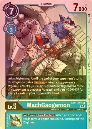 MachGaogamon (Foil) - BT11-028 - Uncommon available at 401 Games Canada