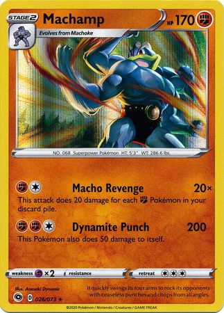 Machamp - 026/073 - Holo Rare available at 401 Games Canada