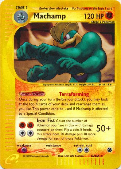 Machamp - 16/165 - Holo - Reverse Holo available at 401 Games Canada