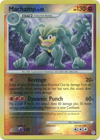 Machamp - 31/130 - Rare - Reverse Holo available at 401 Games Canada