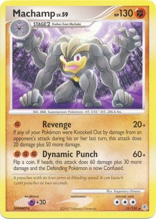 Machamp - 31/130 - Rare available at 401 Games Canada