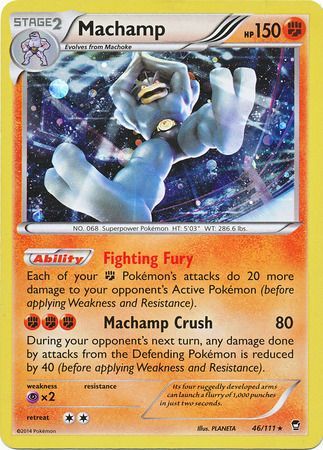 Machamp - 46/111 - Alternate Holo - Promo available at 401 Games Canada