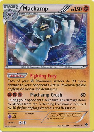 Machamp - 46/111 - Holo Rare available at 401 Games Canada