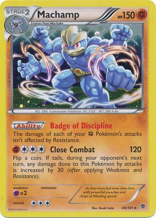 Machamp - 49/101 - Alternate Holo - Promo available at 401 Games Canada