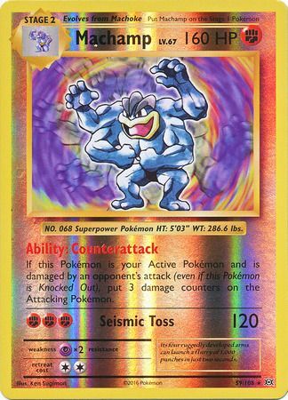 Machamp - 59/108 - Holo Rare - Reverse Holo available at 401 Games Canada