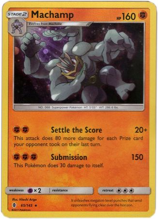 Machamp - 65/145 - Alternate Holo - Promo (Cosmos Holo) available at 401 Games Canada