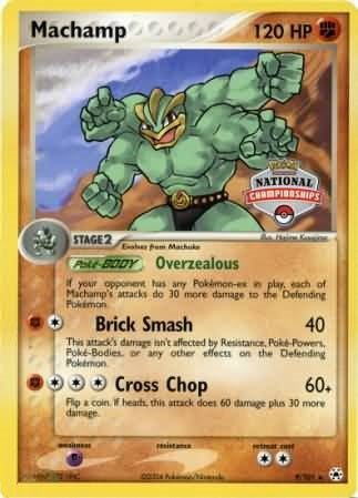 Machamp - 9/101 - Promo (National Championships) available at 401 Games Canada