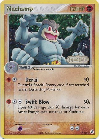 Machamp - 9/92 - Holo Rare - Reverse Holo available at 401 Games Canada