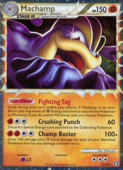 Machamp (Prime) - 95/102 - Ultra Rare available at 401 Games Canada