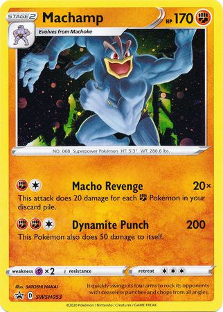 Machamp - SWSH053 - Holo Promo available at 401 Games Canada