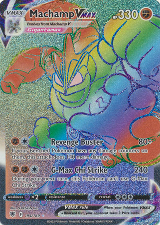 Machamp VMAX - 194/189 - Hyper Rare available at 401 Games Canada