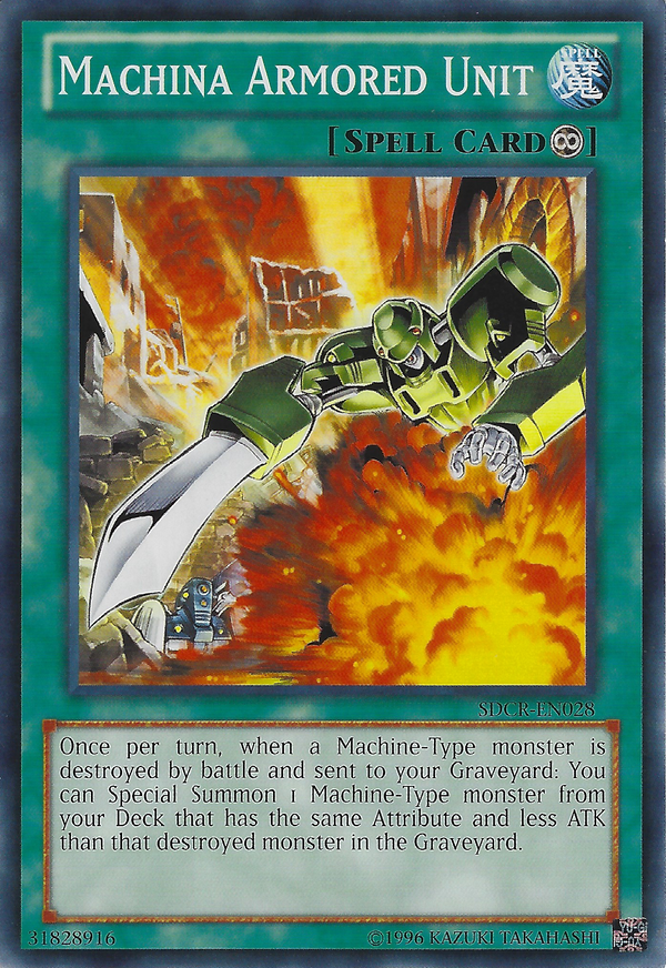 Machina Armored Unit - SDCR-EN028 - Common - Unlimited available at 401 Games Canada