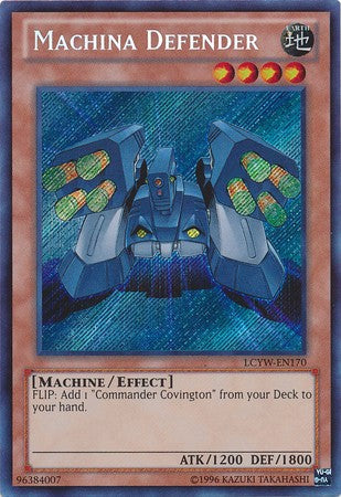 Machina Defender - LCYW-EN170 - Secret Rare - Unlimited available at 401 Games Canada