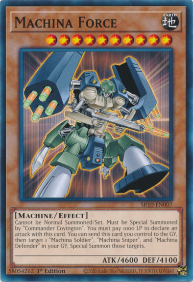 Machina Force - SR10-EN007 - Common - 1st Edition available at 401 Games Canada