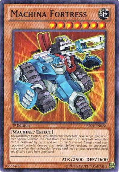 Machina Fortress - BP01-EN022 - Starfoil Rare - 1st Edition available at 401 Games Canada