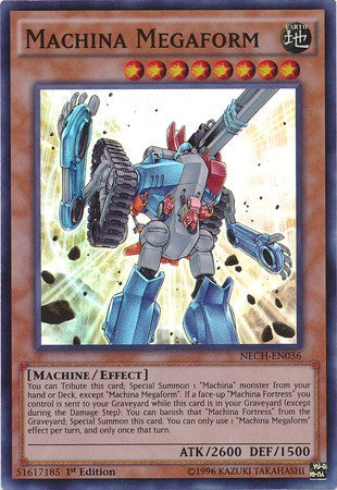 Machina Megaform - NECH-EN036 - Super Rare - 1st Edition available at 401 Games Canada