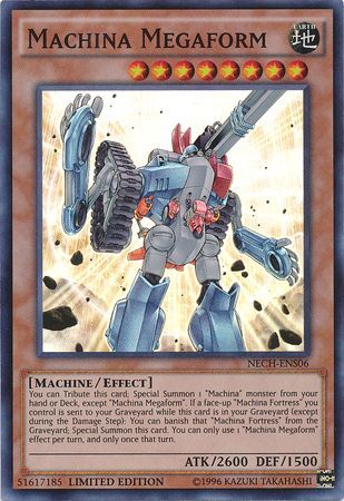 Machina Megaform - NECH-ENS06 - Super Rare - Limited Edition available at 401 Games Canada