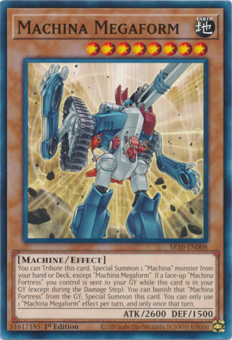 Machina Megaform - SR10-EN008 - Common - 1st Edition available at 401 Games Canada