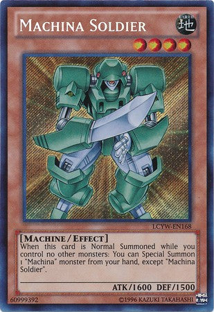 Machina Soldier - LCYW-EN168 - Secret Rare - Unlimited available at 401 Games Canada