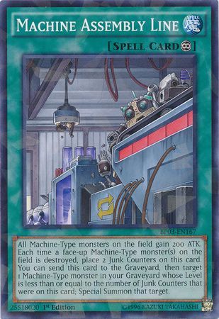 Machine Assembly Line - BP03-EN167 - Common - 1st Edition available at 401 Games Canada