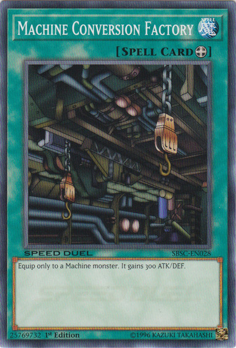 Machine Conversion Factory - SBSC-EN028 - Common - 1st Edition available at 401 Games Canada