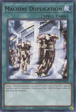 Machine Duplication - AMDE-EN054 - Rare - 1st Edition available at 401 Games Canada