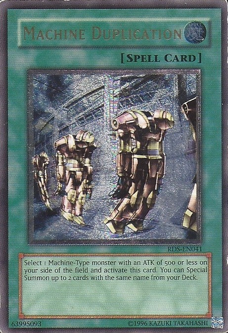 Machine Duplication - RDS-EN041 - Ultimate Rare - Unlimited available at 401 Games Canada