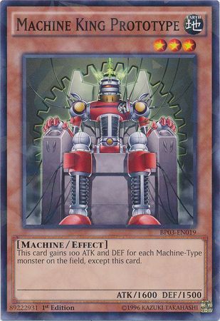 Machine King Prototype - BP03-EN019 - Rare - 1st Edition available at 401 Games Canada