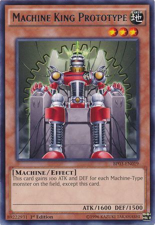 Machine King Prototype (Shatterfoil) - BP03-EN019 - Shatterfoil Rare - 1st Edition available at 401 Games Canada