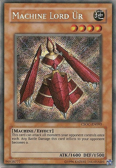 Machine Lord Ur - CSOC-EN093 - Secret Rare - Unlimited available at 401 Games Canada