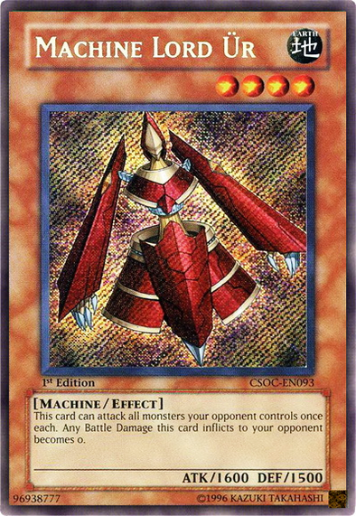 Machine Lord r - CSOC-EN093 - Secret Rare - 1st Edition available at 401 Games Canada