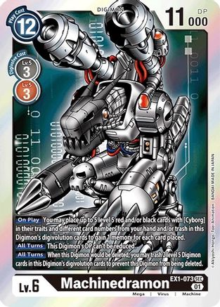 Machinedramon (Revision Pack) - EX1-073 - Secret Rare available at 401 Games Canada