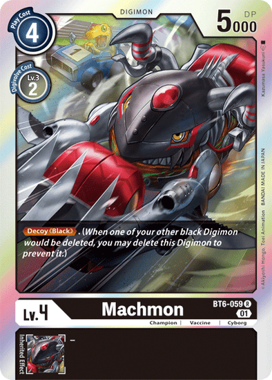 Machmon - BT6-059 - Rare available at 401 Games Canada