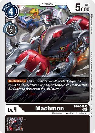 Machmon (Revision Pack) - BT6-059 - Rare available at 401 Games Canada