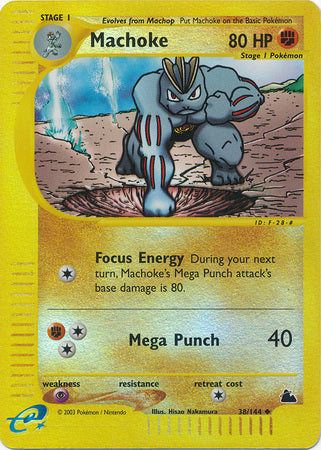 Machoke - 38/144 - Uncommon - Reverse Holo available at 401 Games Canada