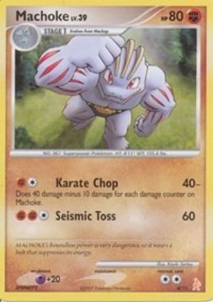 Machoke - 4/11 - Common available at 401 Games Canada