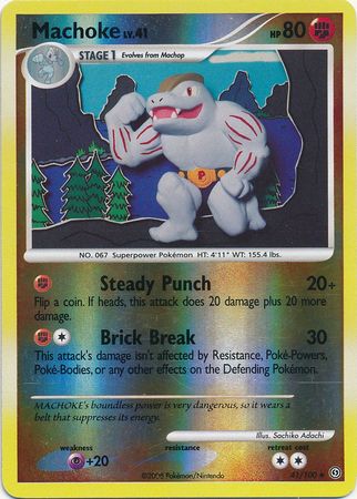 Machoke - 41/100 - Uncommon - Reverse Holo available at 401 Games Canada