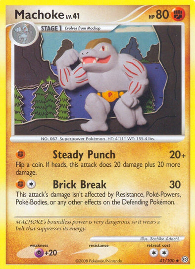 Machoke - 41/100 - Uncommon available at 401 Games Canada